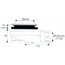 Plato de Ducha Resina Negro RAL9005