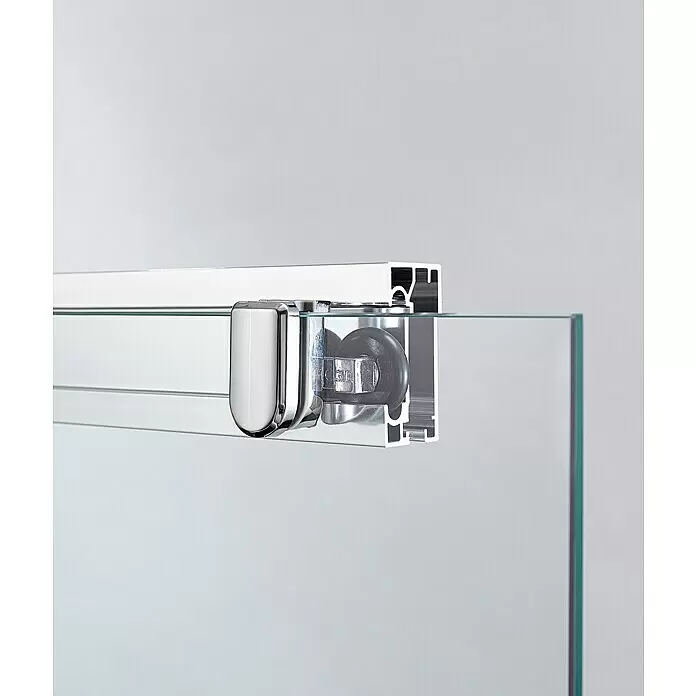 Mampara frontal Contract 1 Fija + 1 Corredera vidrio templado 6 mm
